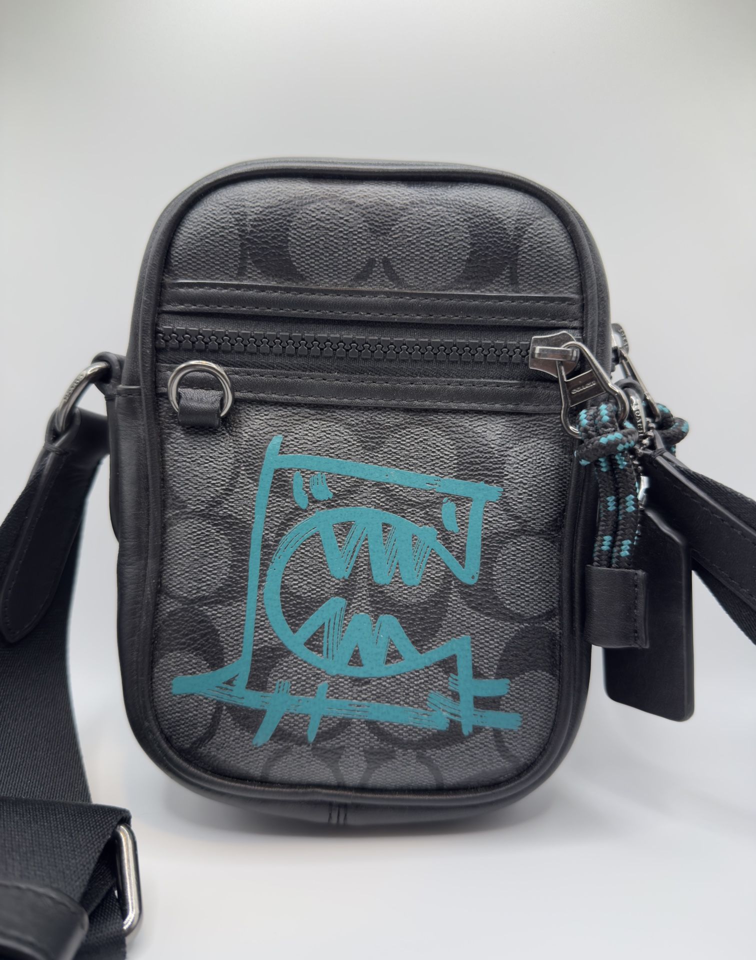 Coach x Jean Michel Basquiat Mens Cross BodyBag