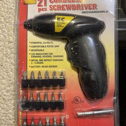 Brand New Cordless Screwdriver 