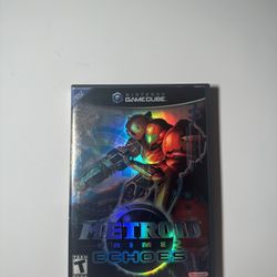 Nintendo GameCube game Metroid prime 2 echoes