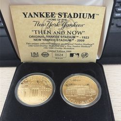 Yankee Stadiam Gold Overlay Coins - Limited Production