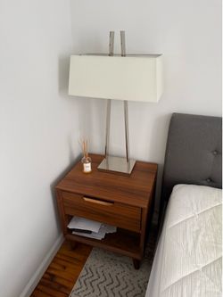 Bed Side Table (& Lamp)
