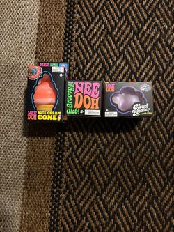 Nee Doh Squish Toys Bundle of 3