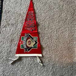 San Francisco 49ERS Pennant