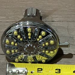 3 Spray Adjustable Shower Head Chrome 