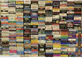 100 vhs tape lot