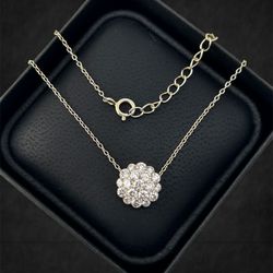 Diamond Pendant In 14k Yellow Gold