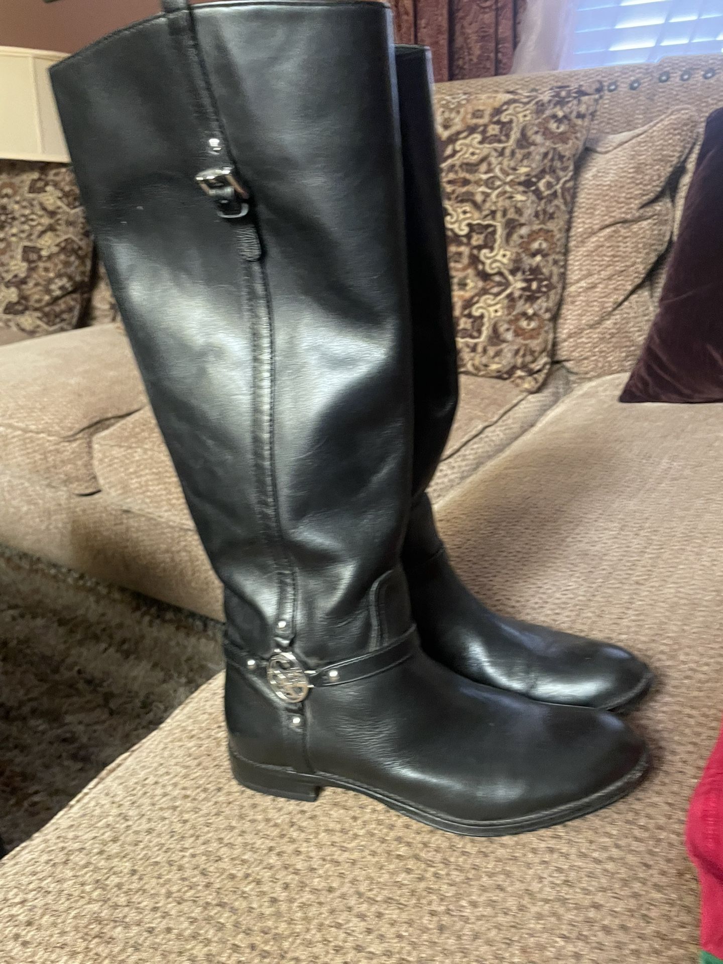 Coach black boots