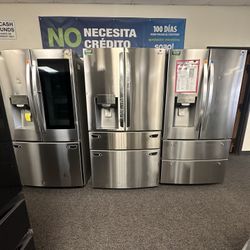 New Lg Four Door In Door Refrigerator