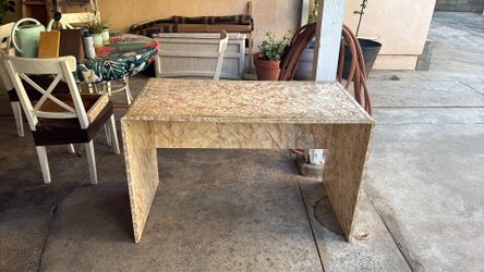 Old painted desk