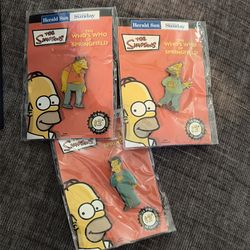The Simpsons Collector Pins