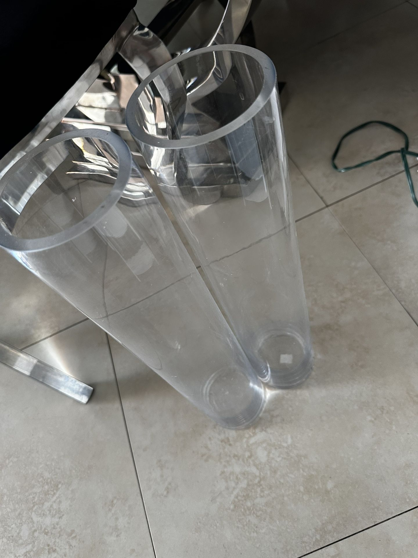 2 Glass Cup Big