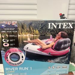 Intex River Run 1 Inflatable Lounge Float (Brand New in Box)