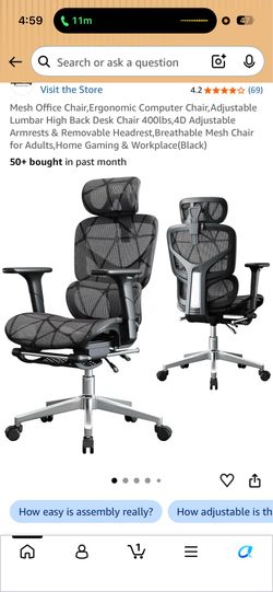 Ergonomic office chair