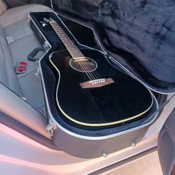 Black Ibanez Guitar