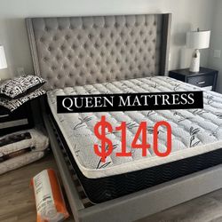 New Queen Mattress Only $140