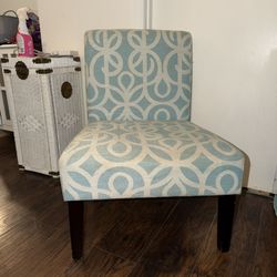 Blue Accent Chair 