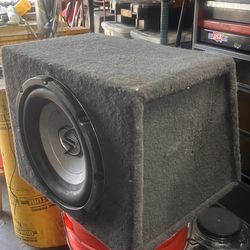 10” subwoofer
