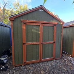 8'X8' Finished Shed 