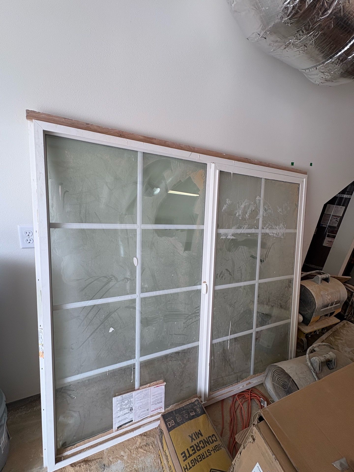Brand new construction window