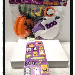🎃 Halloween 🎃 Do-It-Yourself 👻Glitter Foam Kits 👻 7-pcs *NEW*