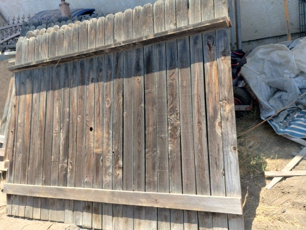 Wood Fence Panels