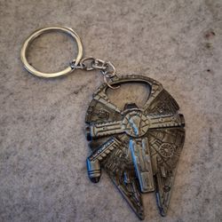 Star Wars Millennium Falcon bottle opener keychain