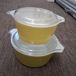 Pyrex vintage 60s 70s with lids
