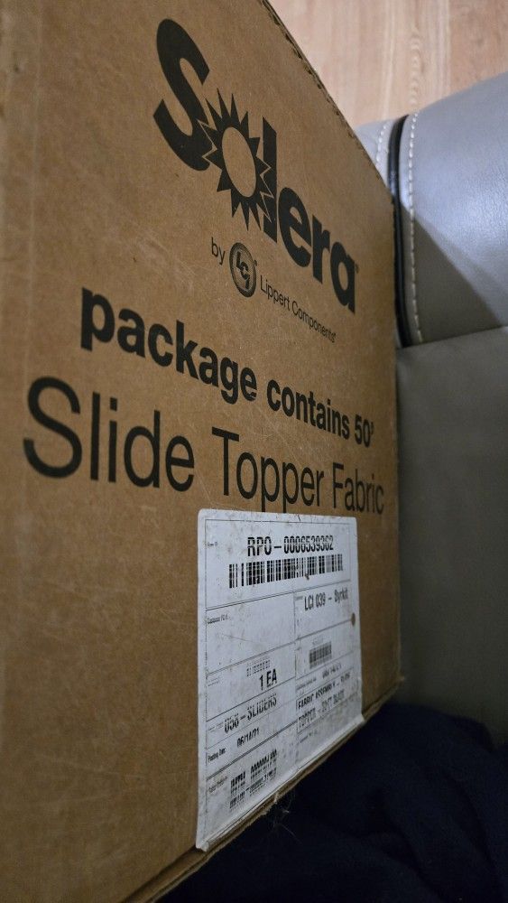Solera RV Slideout Awning/Topper Fabric
