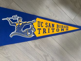 U.C. San Diego Tritons Felt Pennant