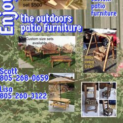 Outdoor patio furniture 