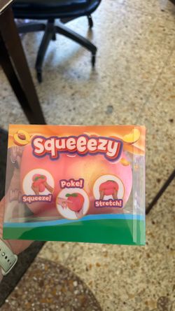Squeezey peach brand new