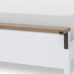 Legacy two tone  Foot board and panels bed no Head board ...see pictures
