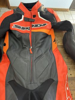 Spidi Race Warrior One Piece Leather Track Suit