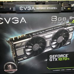 Nvidia GTX 1070ti SC Black Edition 8GB