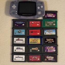 Game Boy Advance + Pokémon & RPG GBA Game Bundle (Fan-Made Editions)