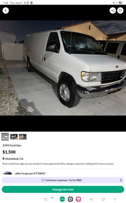 1995 ford van