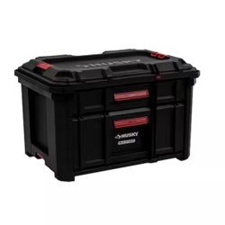 HUSKY Build-Out 22 In. Modular Tool Storage 2-Drawer Tool Box