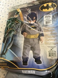 Batman infant costume