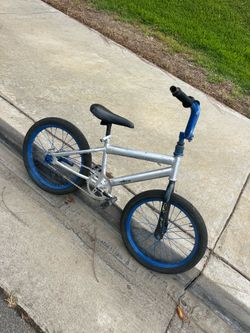 Kids bicycle needs air and tires still works