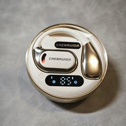 NEW Earhooks Wireless Headphones HIFI Sound Bluetooth Earphones Small Round Cake Design Headsets Voice Call With Microphone