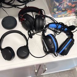Used Headphone Lot, Free Google Best Mini