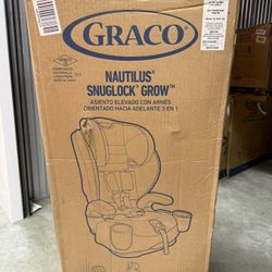 Graco Nautilus SnugLock Grow 3-in-1 Forward Facing Harness Booster Franco