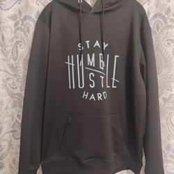  Black Hoodie Sweatshirt 