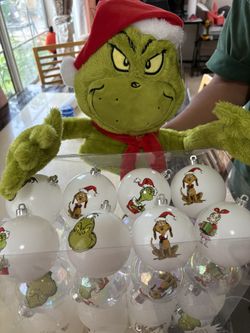Grinch Christmas Ornaments 