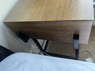 Corinna Angle Leg Side Table Wood Threshold for Sale in Los