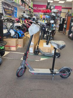 Electric scooter with seat cash offer
