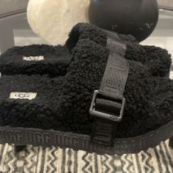 Ugg Fluffita Flatform Slides 