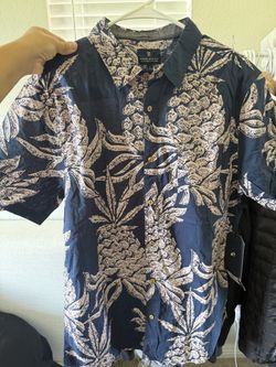 Roark Revival Men’s Button Up Large T-shirt NEW