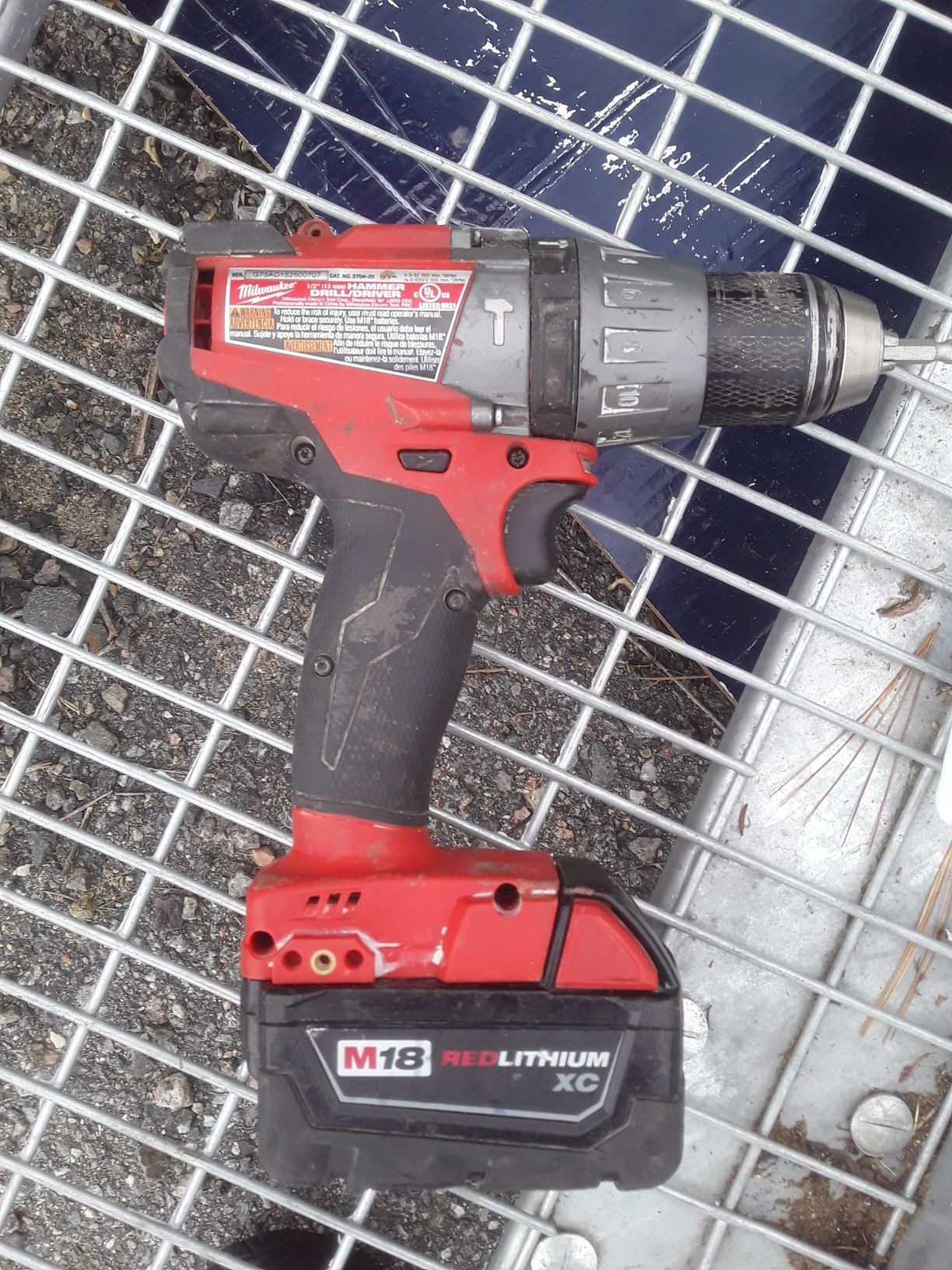 Milwaukee 18 volt hammer drill