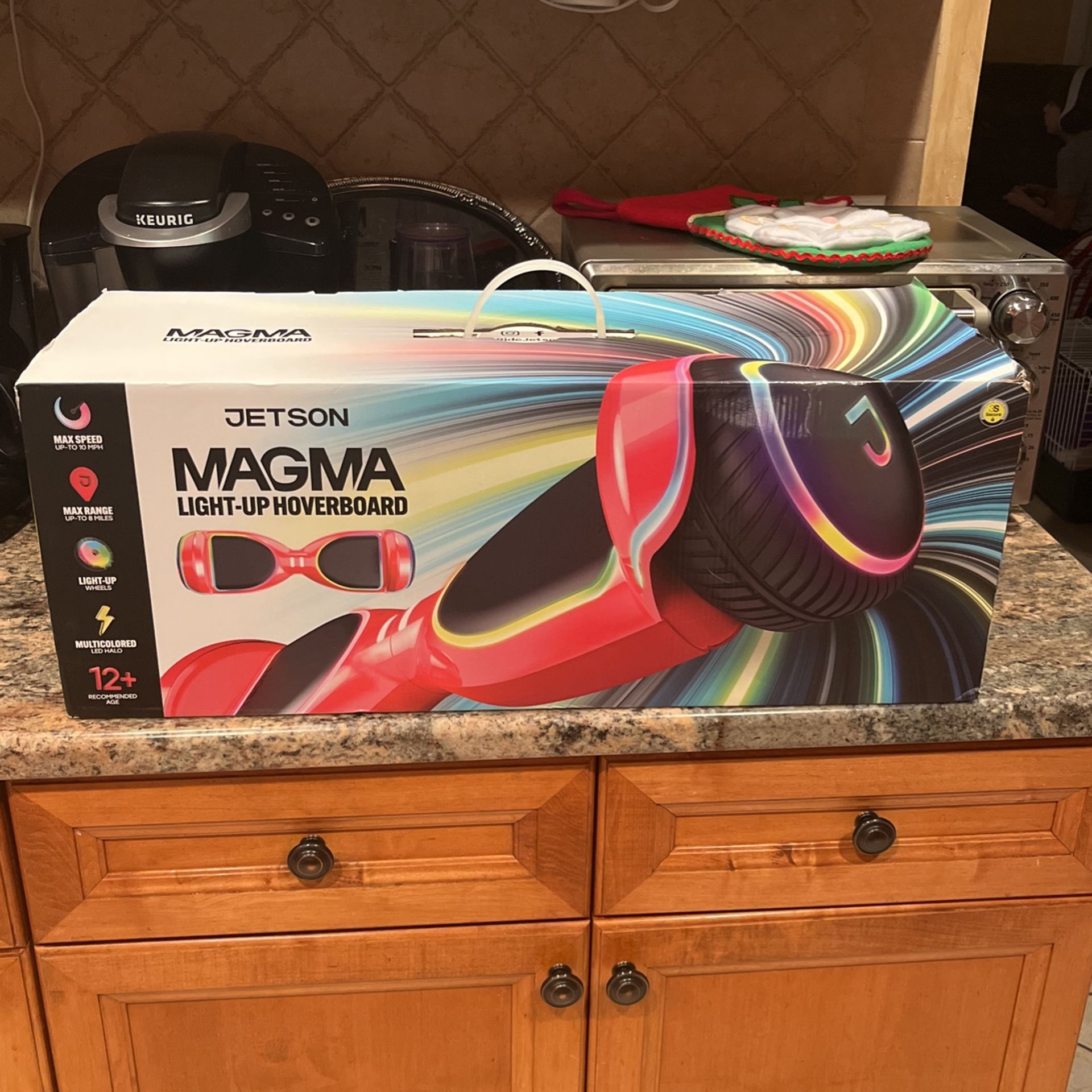 JETSON MAGMA Light Up hoverboard